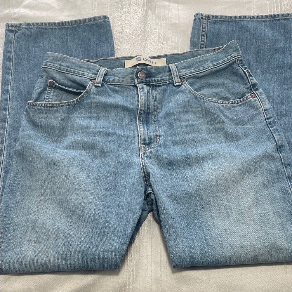 GAP Men's Loose Fit Denim Jeans Size 34 X 32